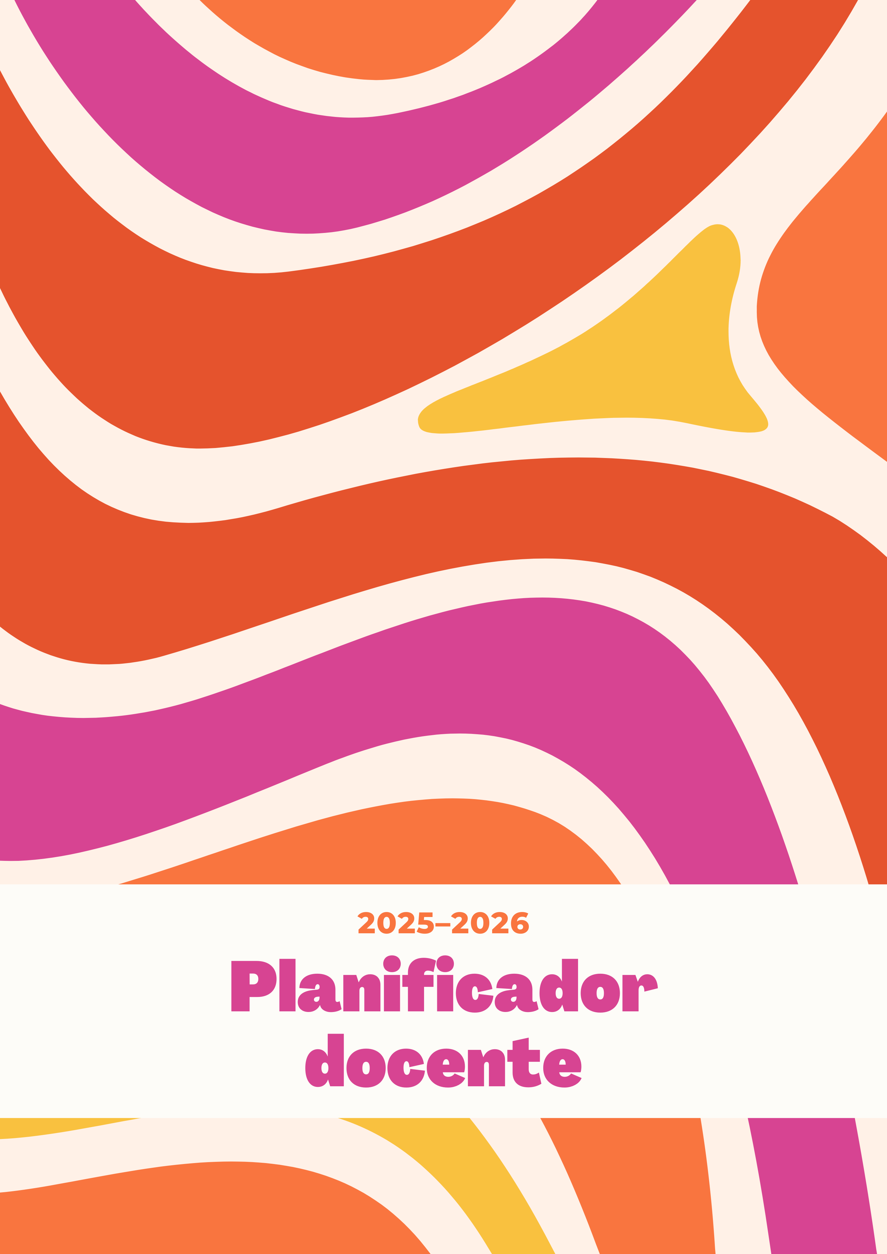 📝 Planificador Docente – Tu aliado de todos los días - OFERTA 2X1