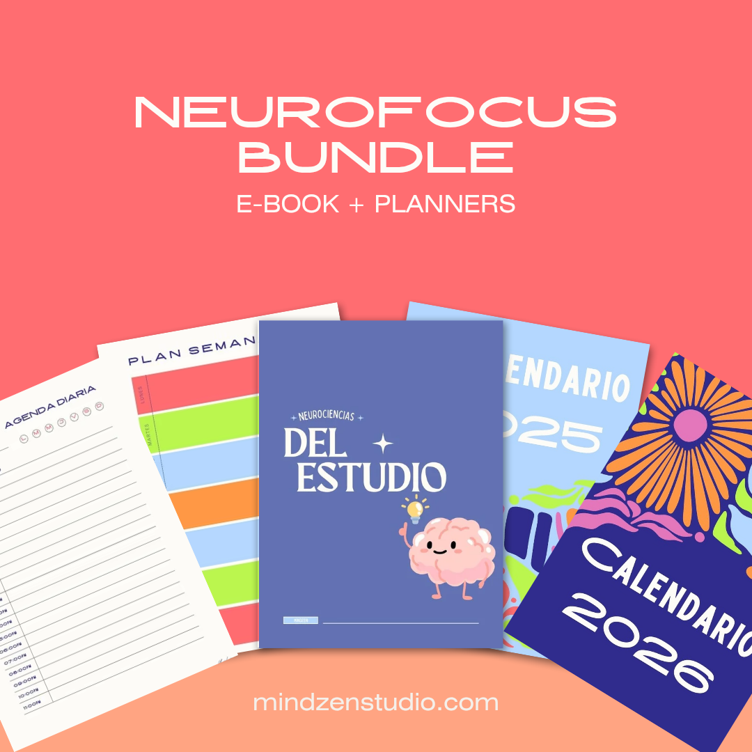 NeuroFocus Bundle - Aprende, Planifica y Logra Más